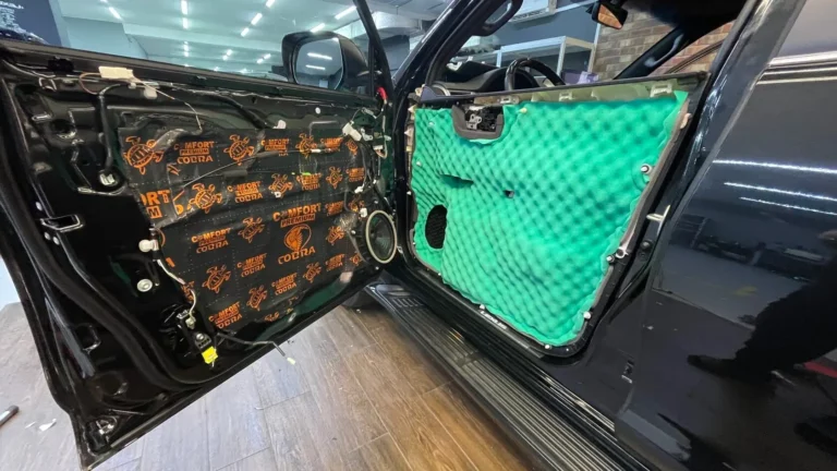 Шумоизоляция двери Lexus GX 460-15