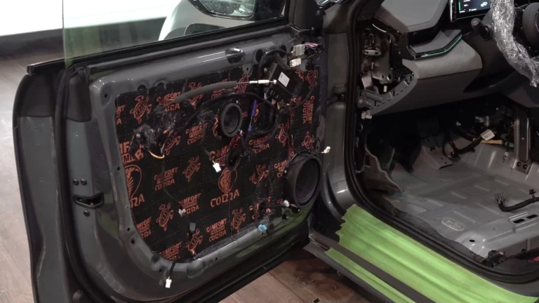 Шумоизоляция дверей Zeekr Alfa-1