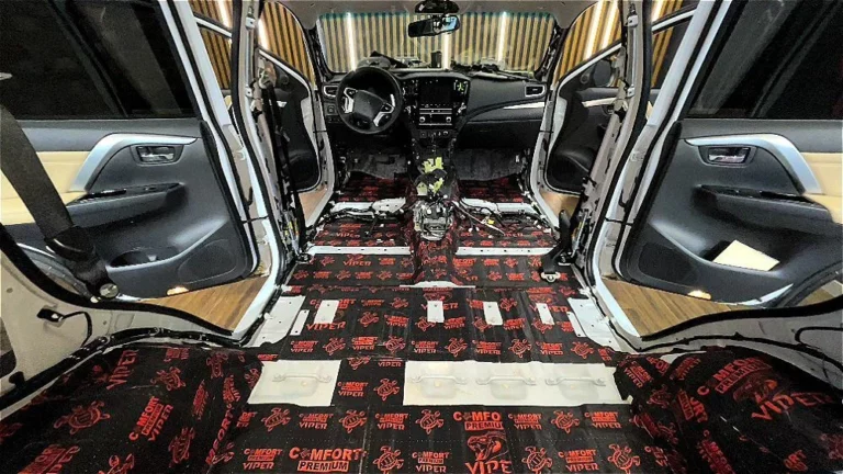 Шумоизоляция пола Mitsubishi Montero Sport 2022-2