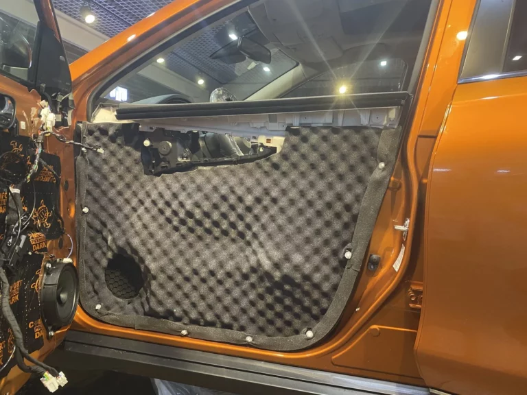 Шумоизоляция двери Nissan X-Trail-3