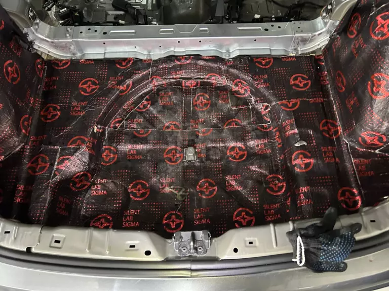Шумоизоляция багажника Nissan Qashqai