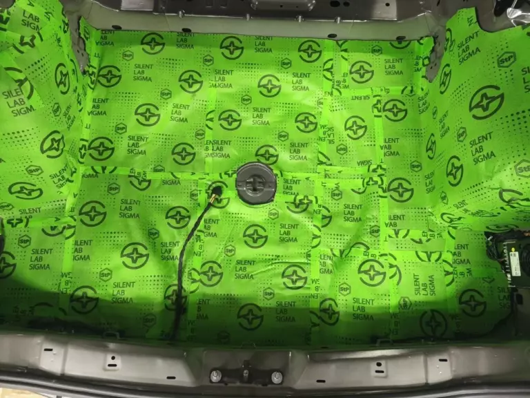Шумоизоляция багажника Volkswagen Talagon-4